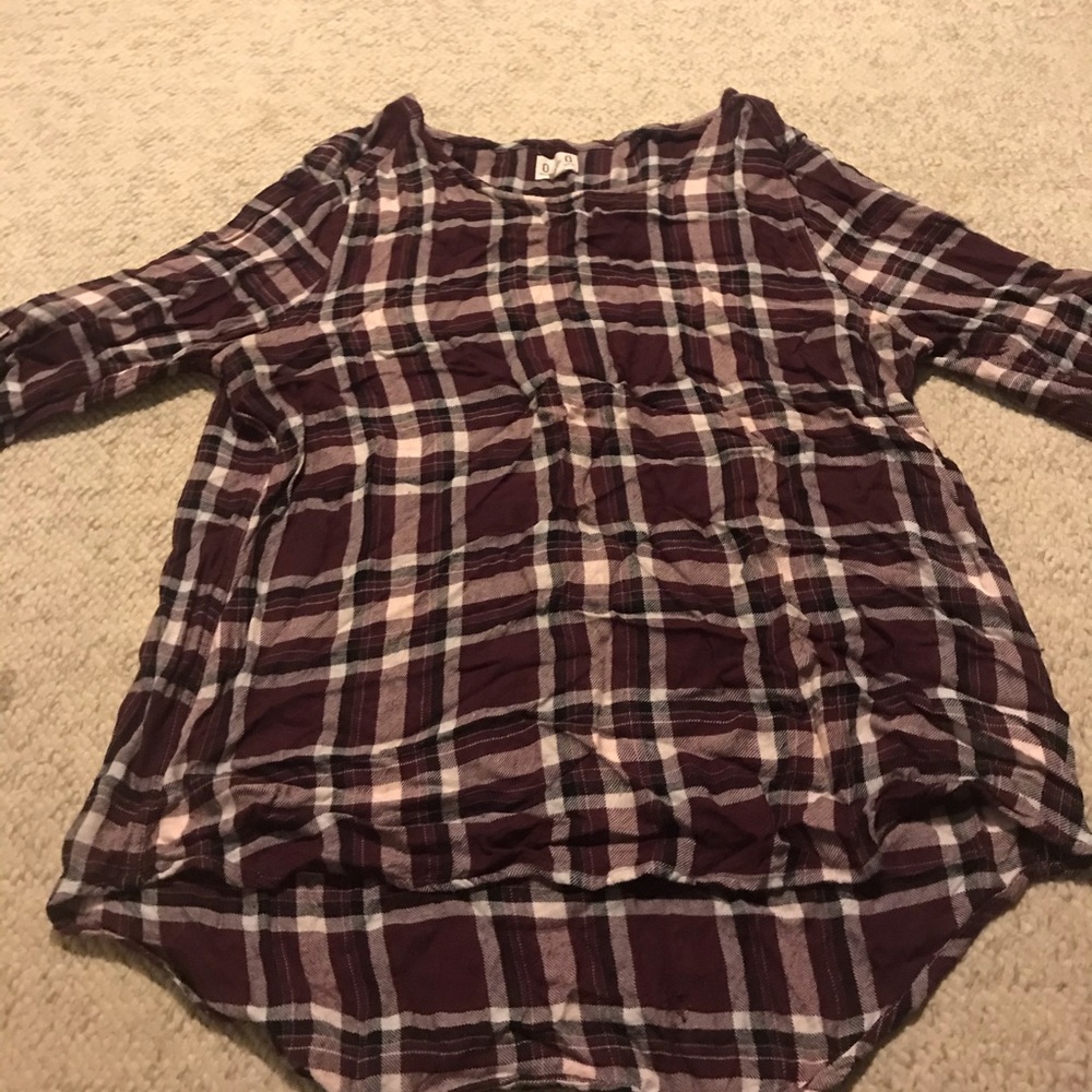 Flannel top